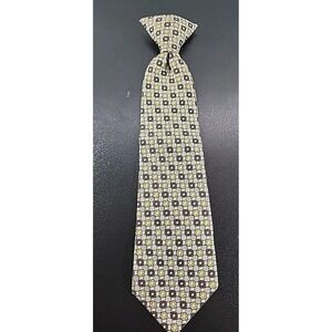 Vintage Wembley Boys clip neck‎ tie Geometric  Classic